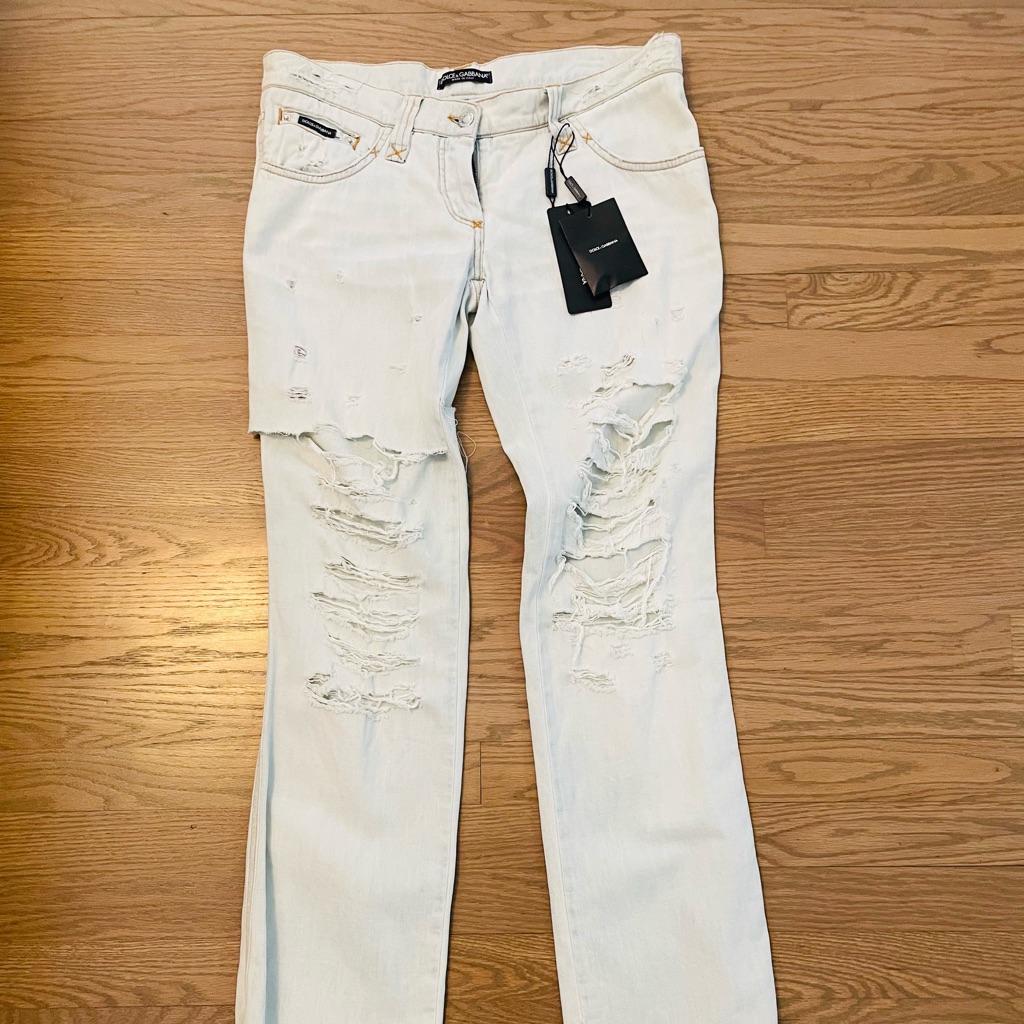 Dolce&Gabbana Ripped Jeans Size 6